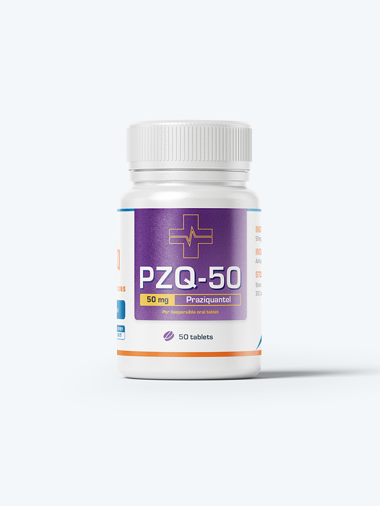Praziquantel-50, 3 Pack